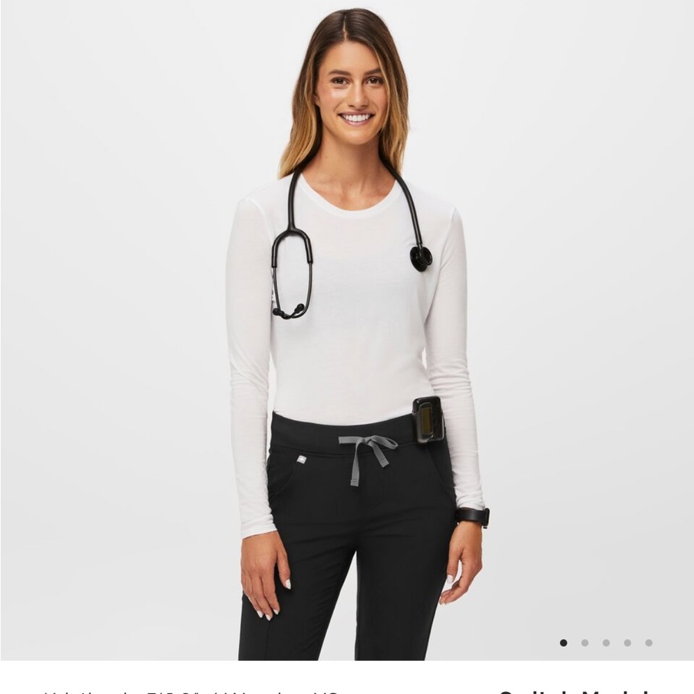 Figs White Undershirt